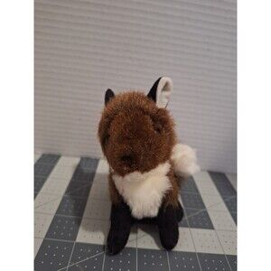 Folkmanis Finger Puppet Red Fox Plush stuffed animal toy